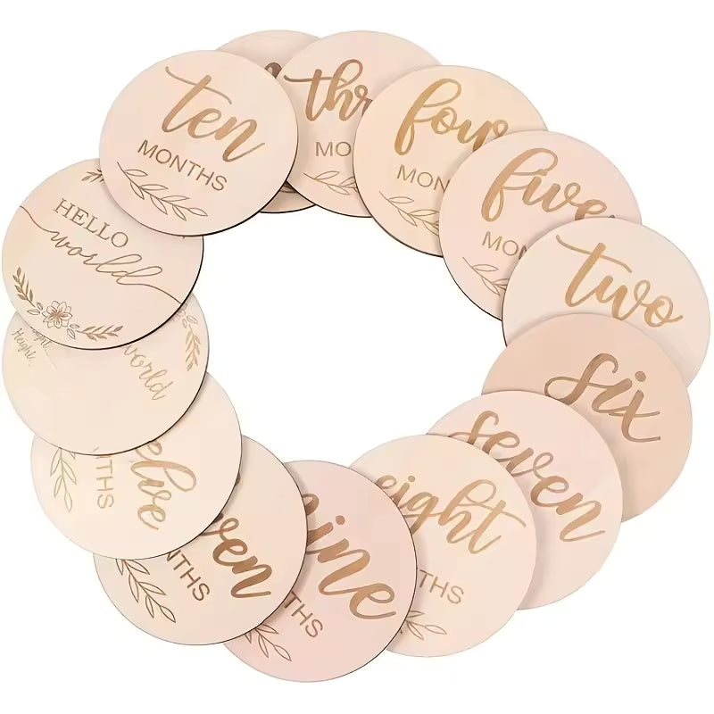Wooden Milestone Props