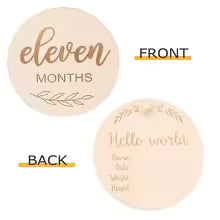 Wooden Milestone Props